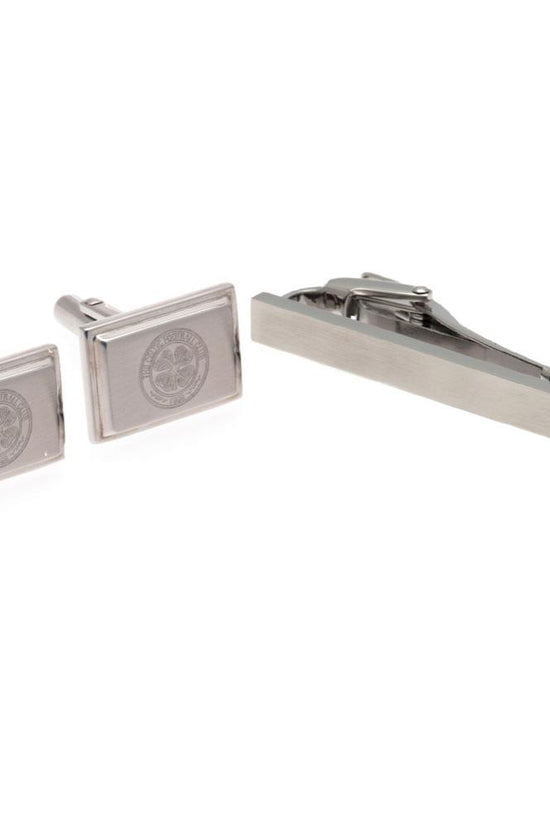 Celtic FC Tie Slide & Cufflink Set