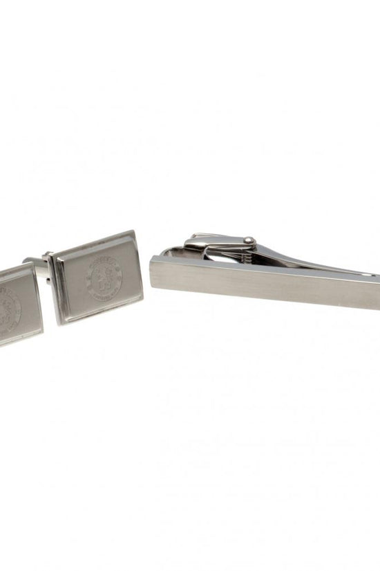 Chelsea FC Tie Slide & Cufflink Set