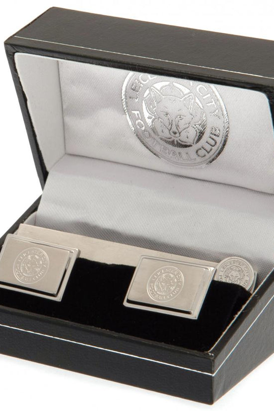 Leicester City FC Tie Slide & Cufflink Set