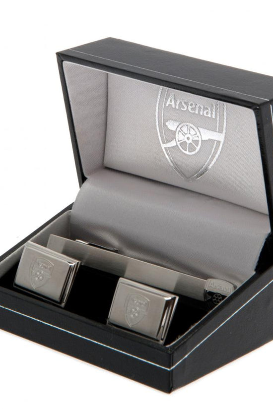 Arsenal FC Tie Slide & Cufflink Set