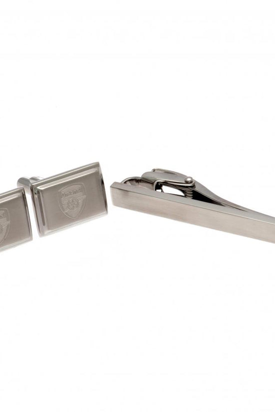 Arsenal FC Tie Slide & Cufflink Set