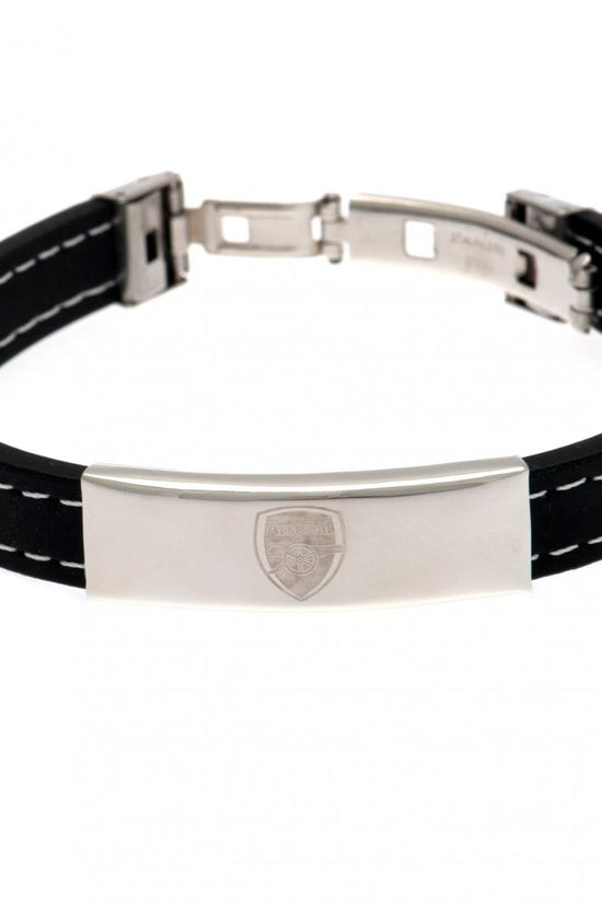 65981 Arsenal FC Stitched Silicone Bracelet 1
