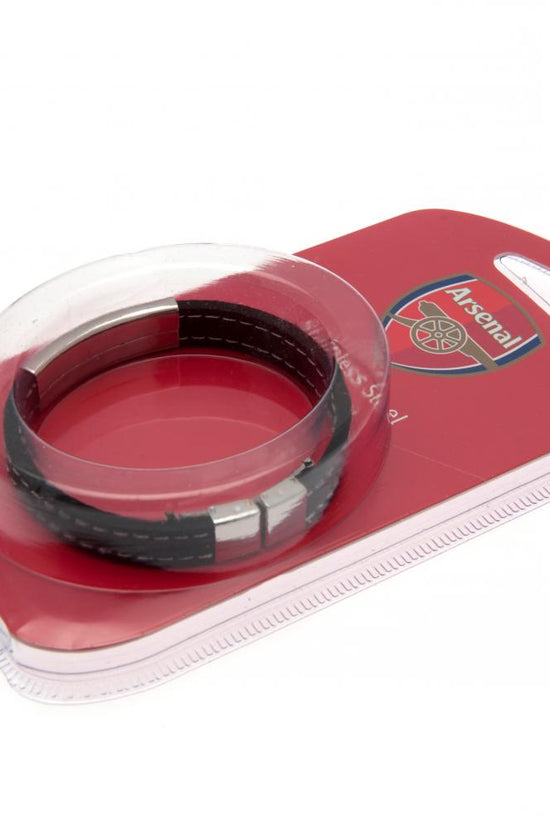 65981 Arsenal FC Stitched Silicone Bracelet 2
