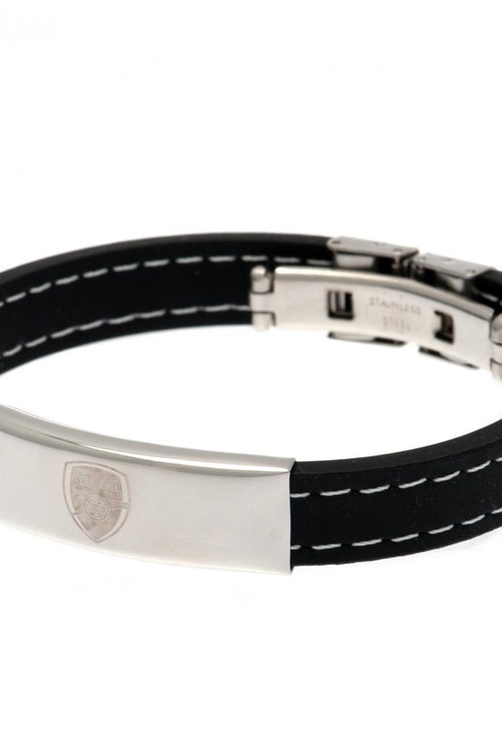 65981 Arsenal FC Stitched Silicone Bracelet