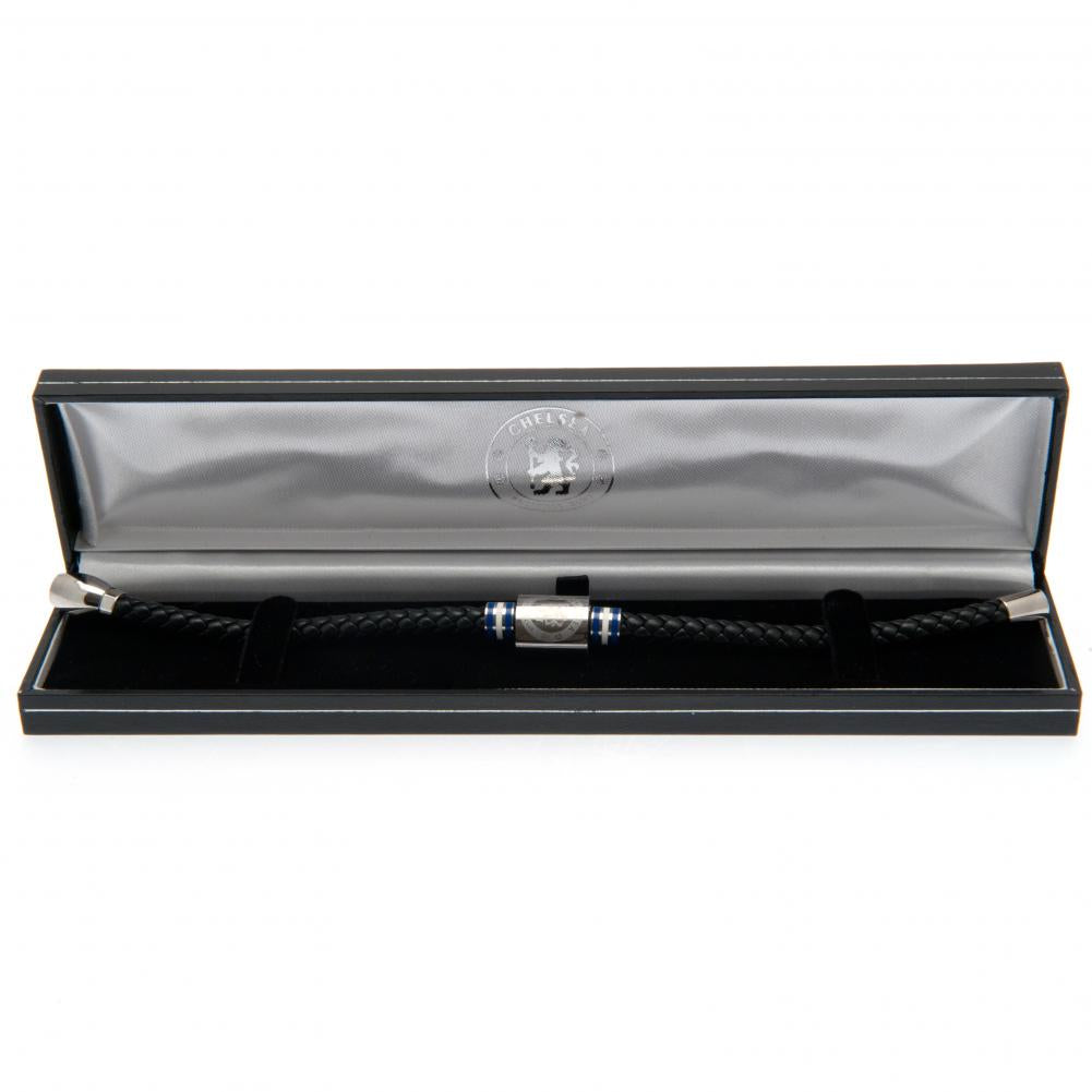 65986 Chelsea FC Colour Ring Leather Bracelet 2