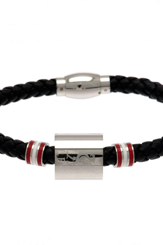 65990 Liverpool FC Colour Ring Leather Bracelet 1