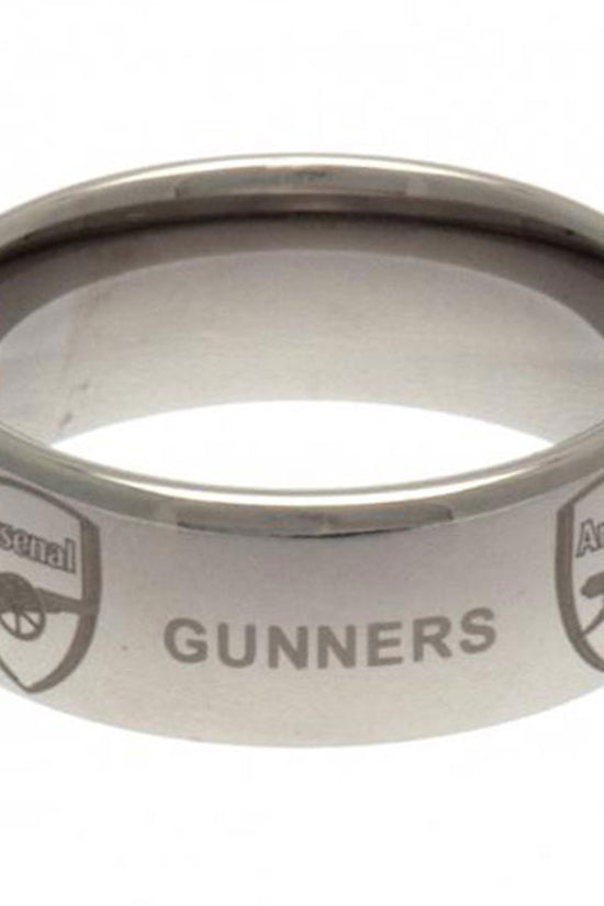 Arsenal FC Super Titanium Ring Medium