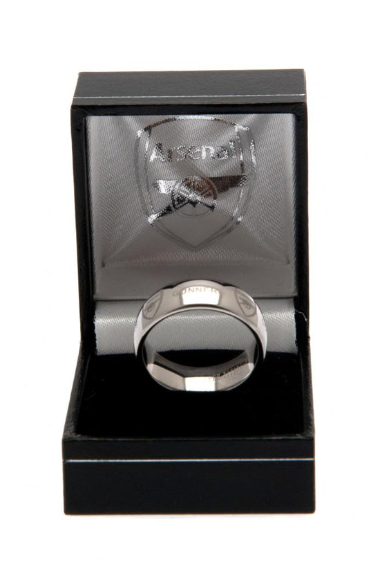 Arsenal FC Super Titanium Ring Large