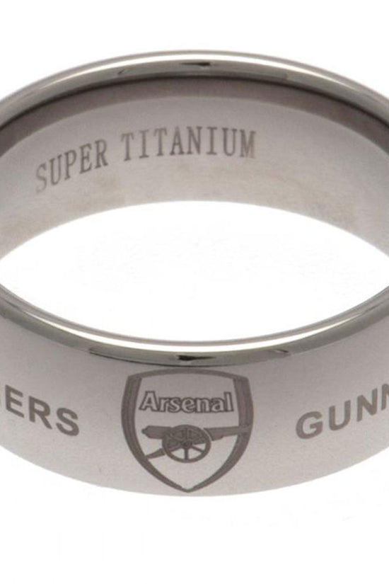 66108 Arsenal FC Super Titanium Ring