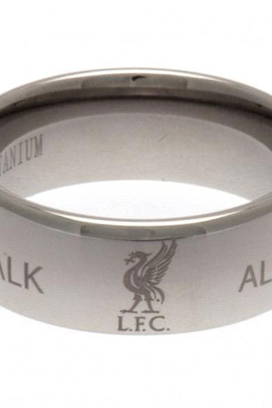 Liverpool FC Super Titanium Ring Medium