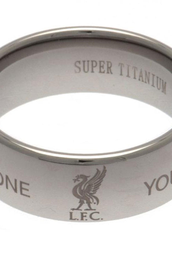 Liverpool FC Super Titanium Ring Medium