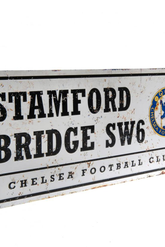 Chelsea FC Retro Street Sign