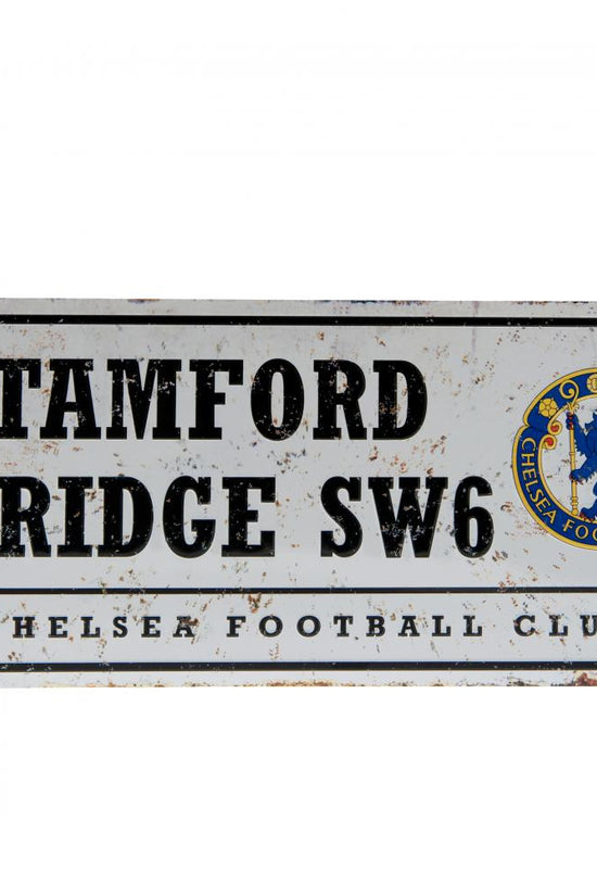 Chelsea FC Retro Street Sign