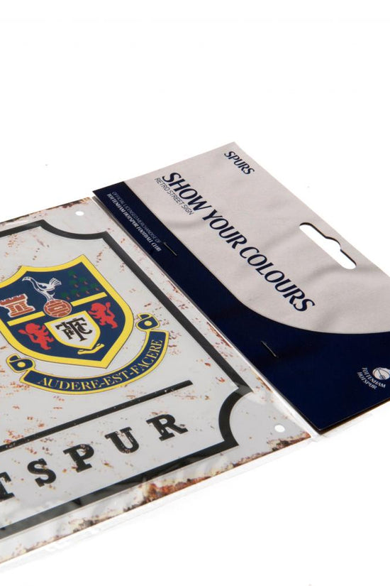 Tottenham Hotspur FC Retro Street Sign