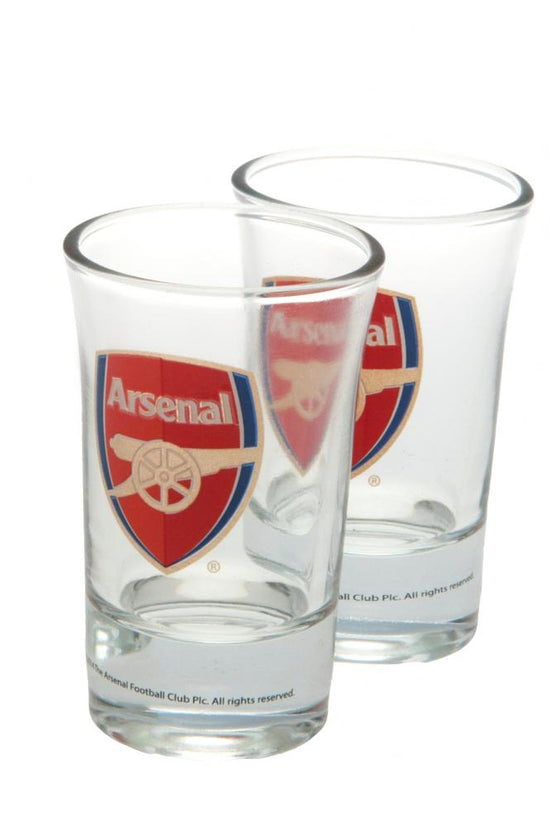 70446 Arsenal FC 2pk Shot Glass Set 1