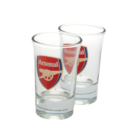 70446 Arsenal FC 2pk Shot Glass Set 1