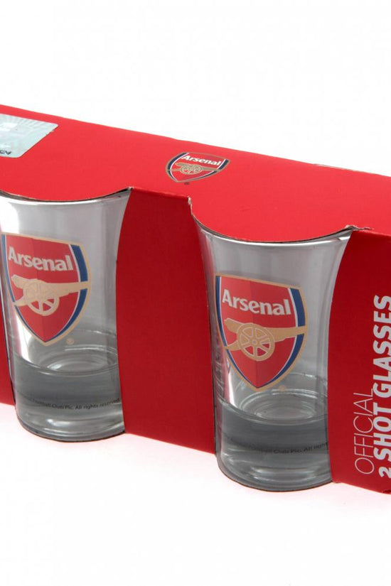 70446 Arsenal FC 2pk Shot Glass Set 2
