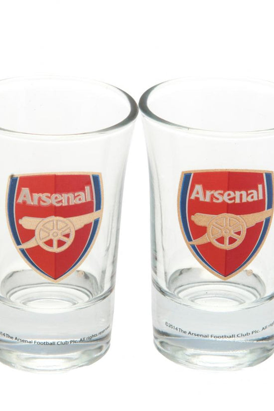 70446 Arsenal FC 2pk Shot Glass Set