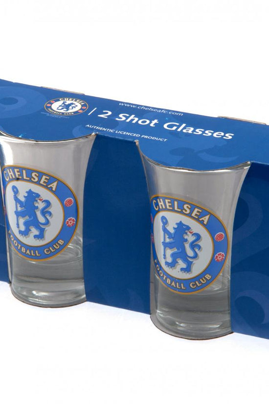 70448 Chelsea FC 2pk Shot Glass Set 2