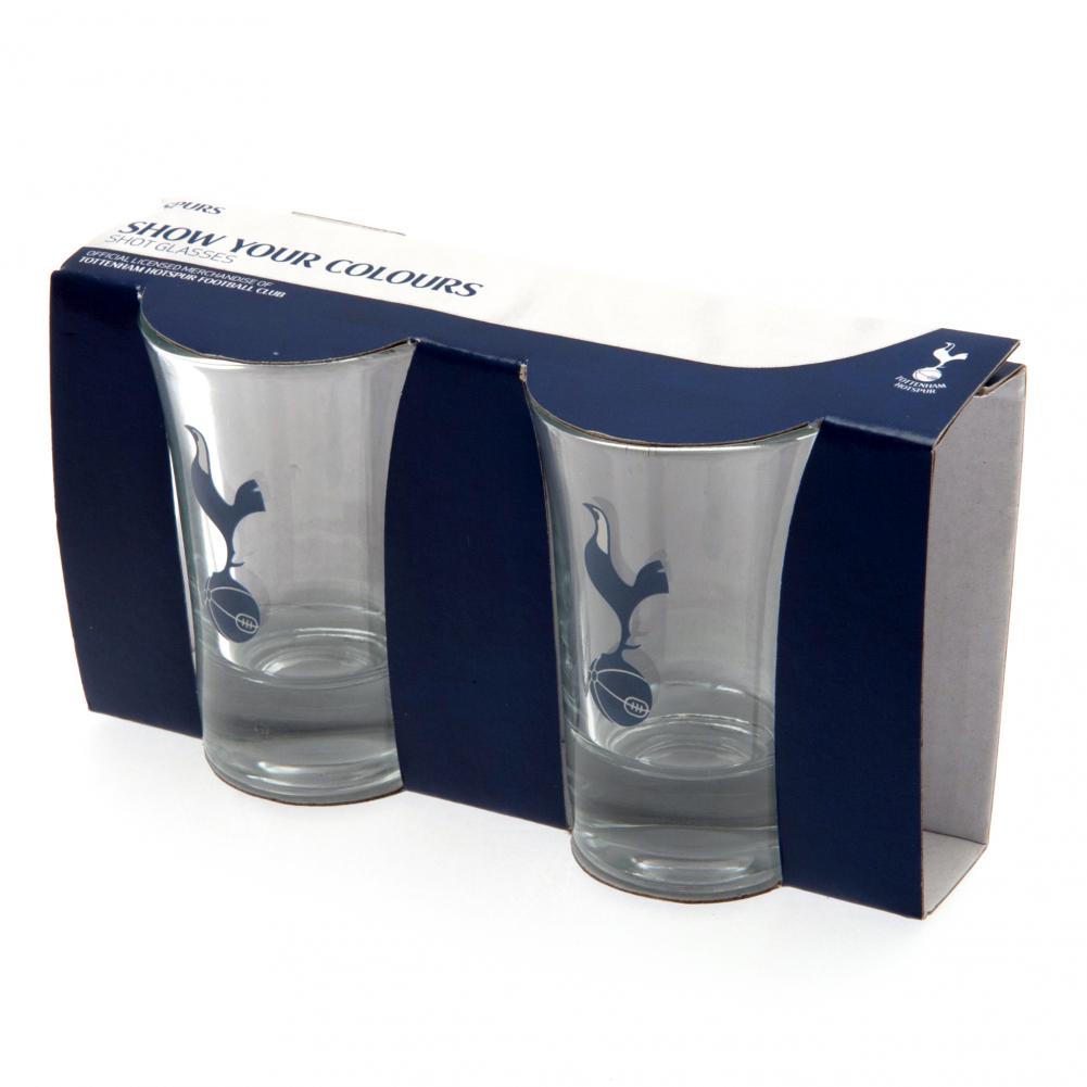 70449 Tottenham Hotspur FC 2pk Shot Glass Set 2