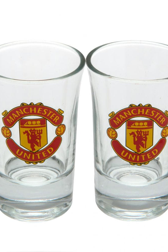 70719 Manchester United FC 2pk Shot Glass Set