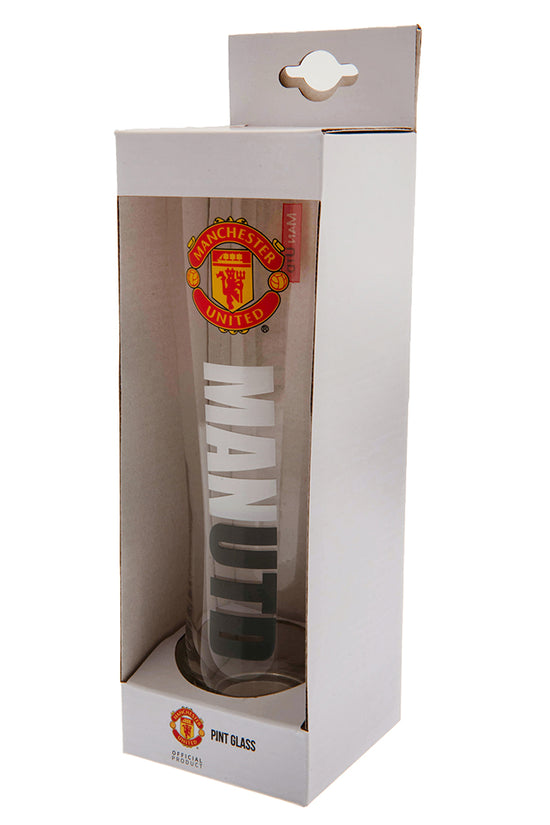 70723 Manchester United FC Tall Beer Glass 1