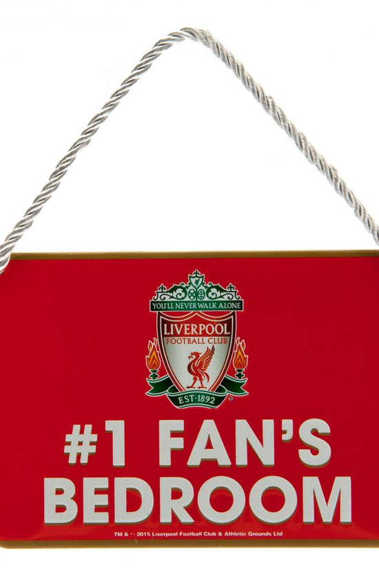 Liverpool FC Bedroom Sign No1 Fan