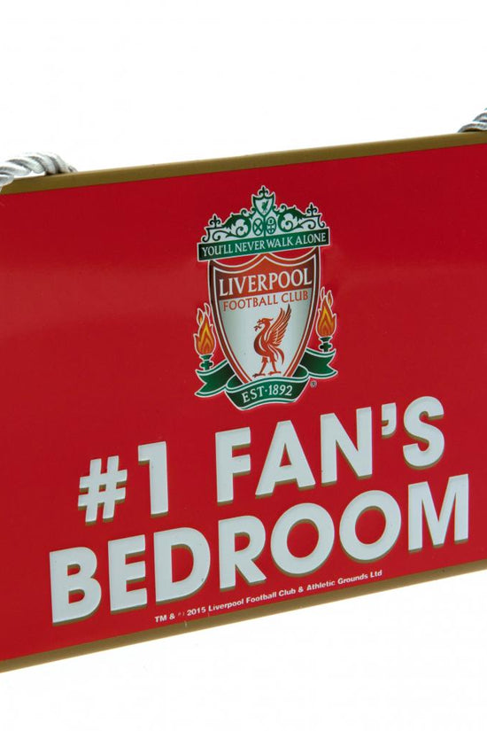 Liverpool FC Bedroom Sign No1 Fan