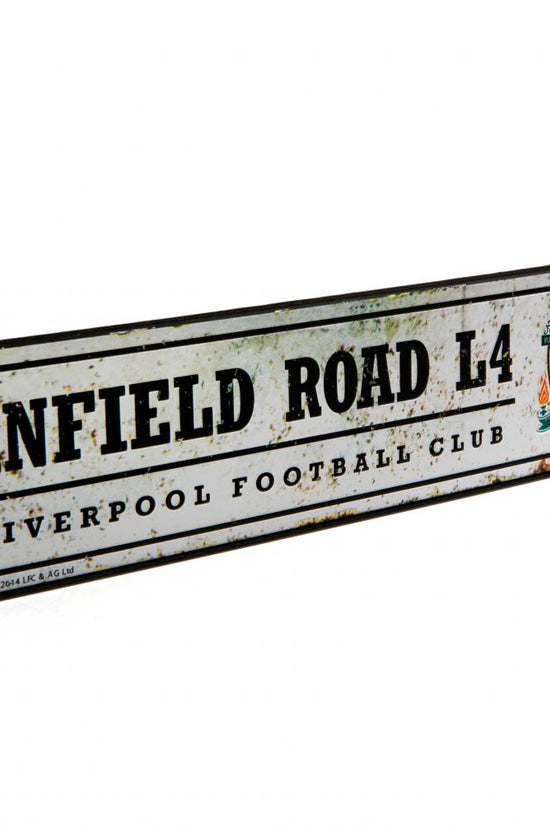 Liverpool FC Retro Window Sign