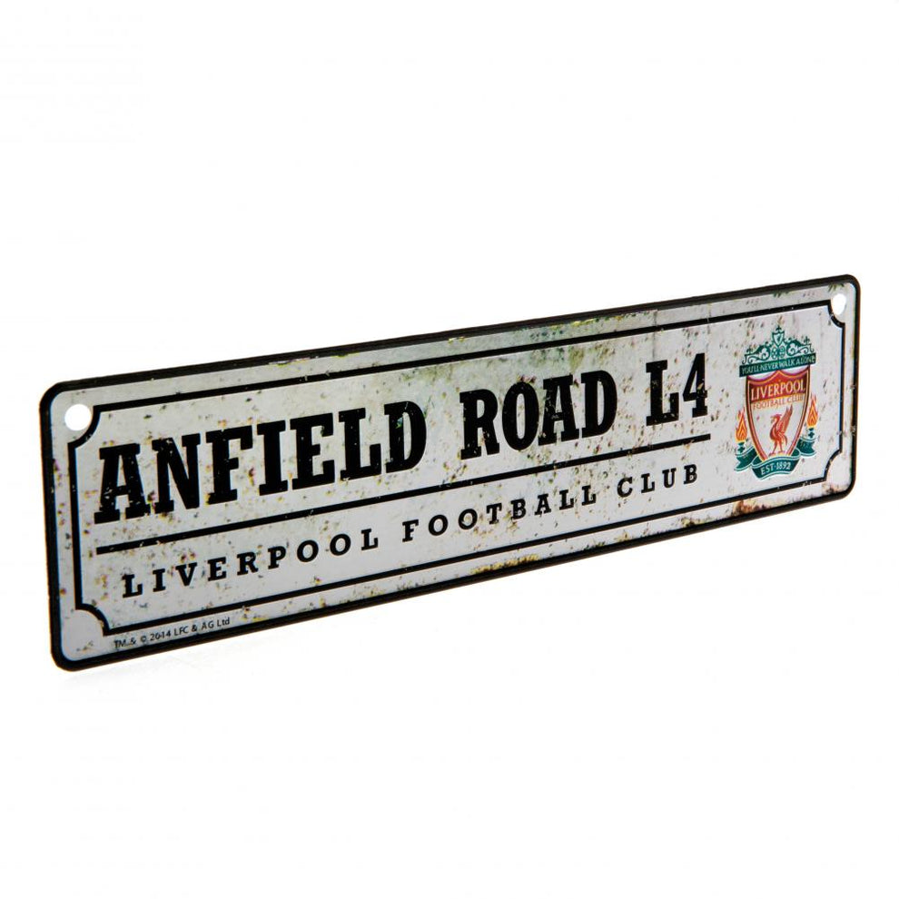 Liverpool FC Retro Window Sign – Cazna Sports