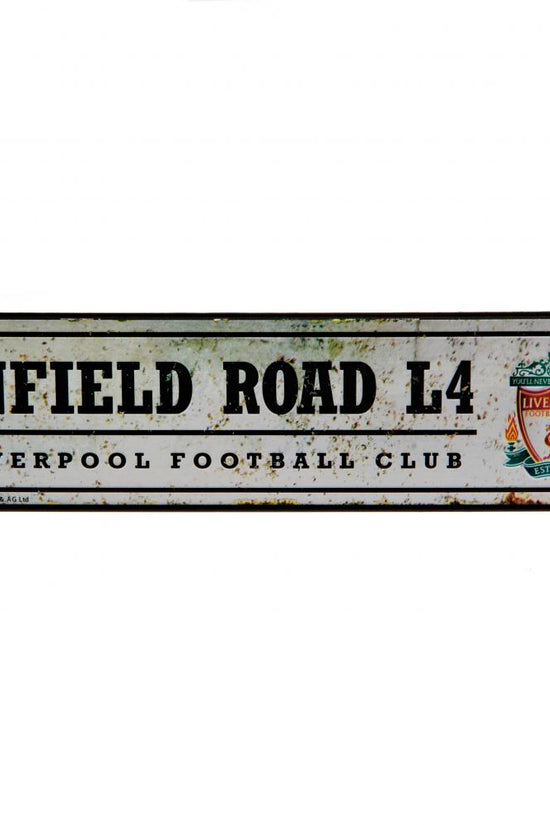Liverpool FC Retro Window Sign