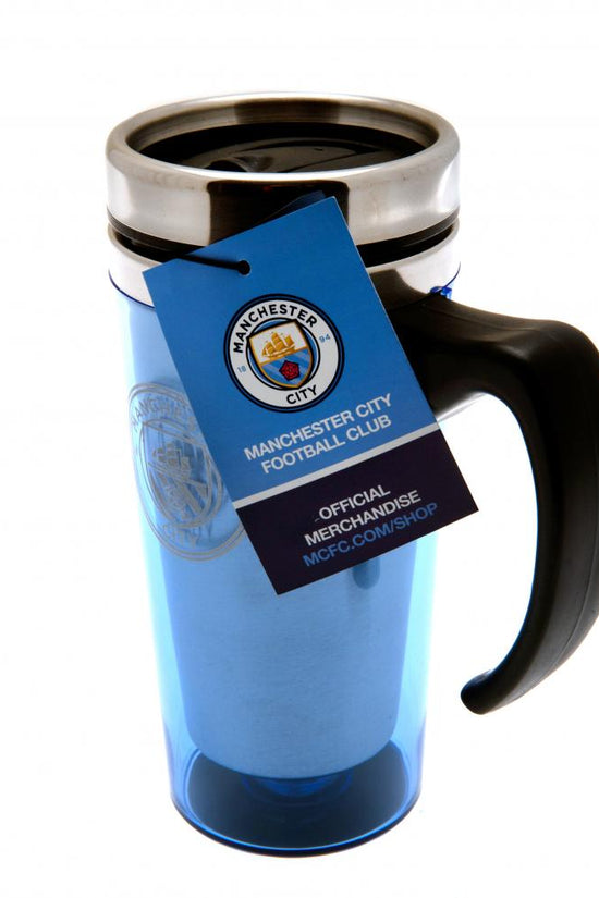 85145 Manchester City FC Handled Travel Mug 2