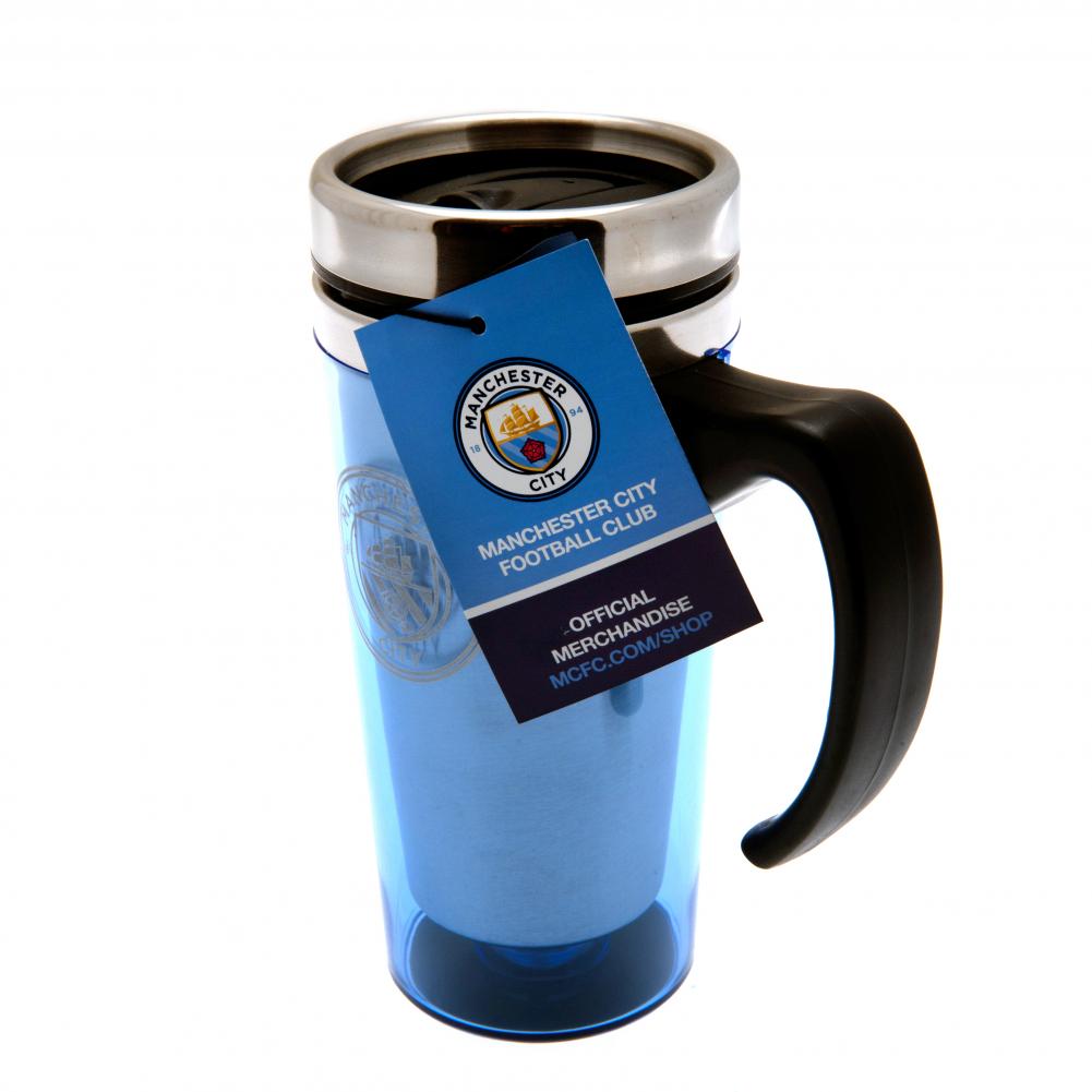 85145 Manchester City FC Handled Travel Mug 2