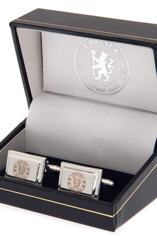 Chelsea FC Silver Plated Cufflinks