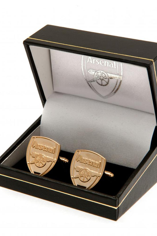 Arsenal FC Gold Plated Cufflinks
