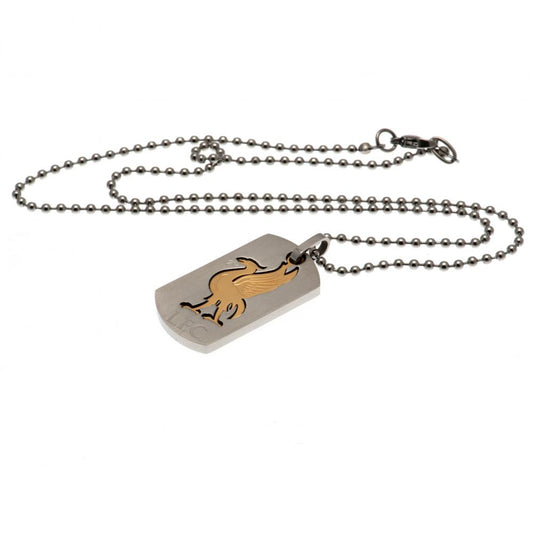 88168 Liverpool FC Bi Colour Cut Out Dog Tag Chain 1