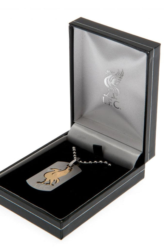 88168 Liverpool FC Bi Colour Cut Out Dog Tag Chain 2