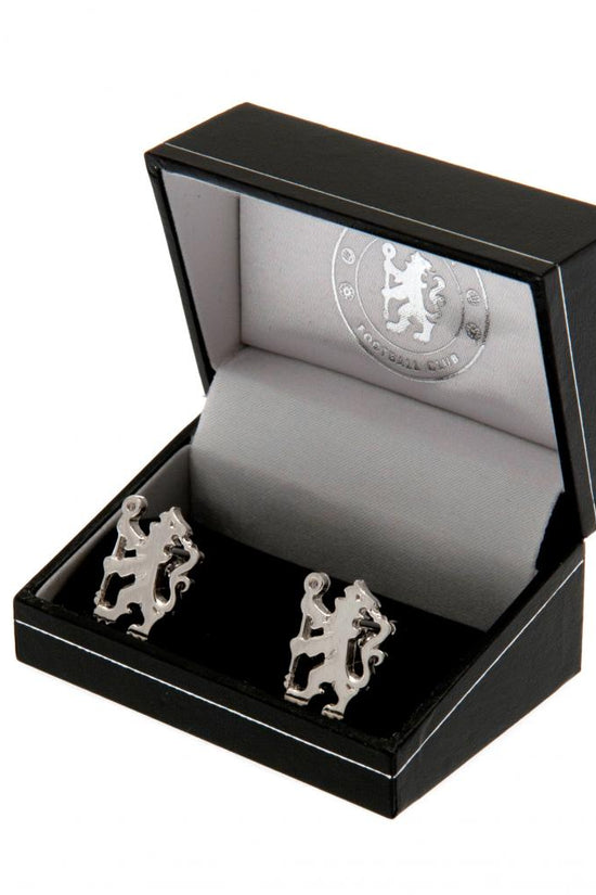 Chelsea FC Sterling Silver Lion Cufflinks