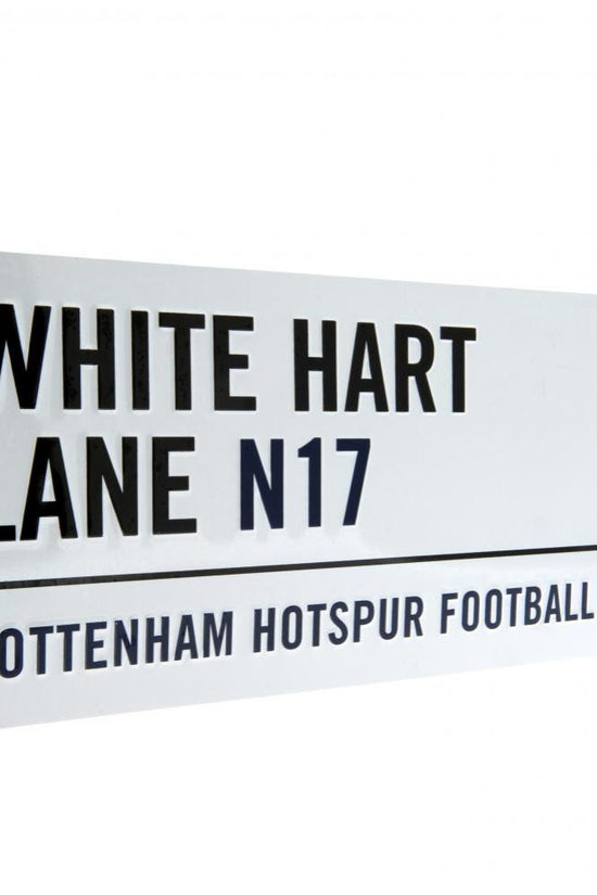 Tottenham Hotspur FC White Street Sign