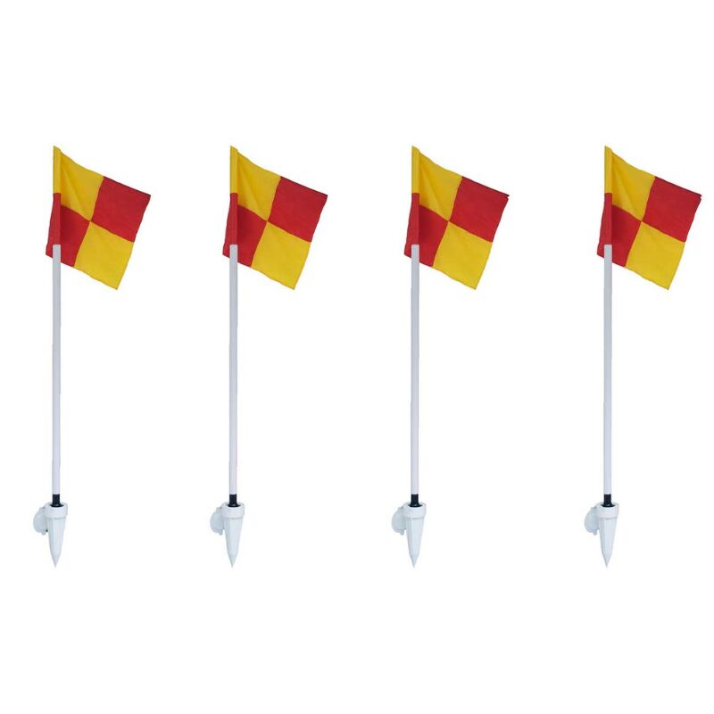 Cazna Gold Corner Flags - Set of 4