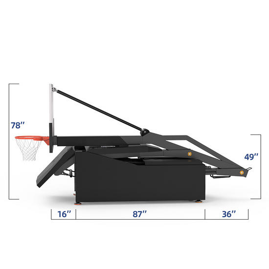 Cazna 3 x 3 Basketball Tower - Portable