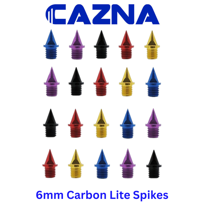 Cazna Carbon Lite Pyramid Spikes 6mm