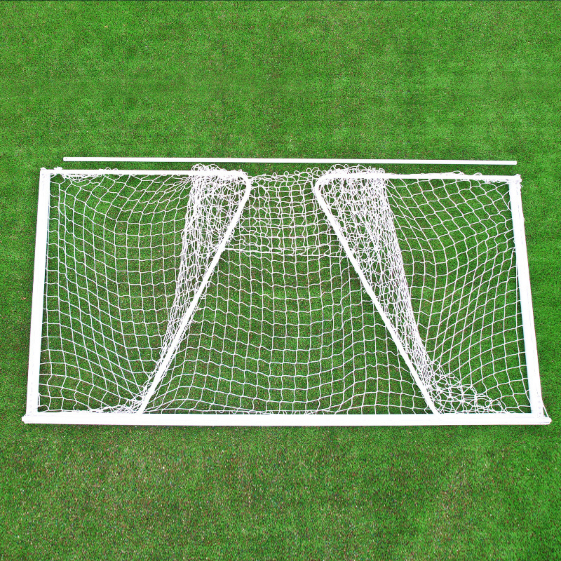 7.3m x 2.4m Cazna Alu60 Folding Soccer Goal (Full Size)