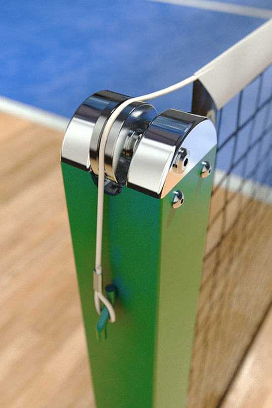 Cazna 080 - Square Tennis Post