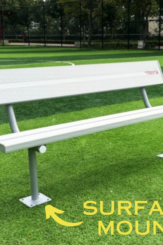 Cazna AP Players Benches with Back Rest