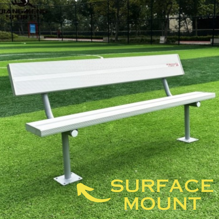 Cazna AP Players Benches with Back Rest