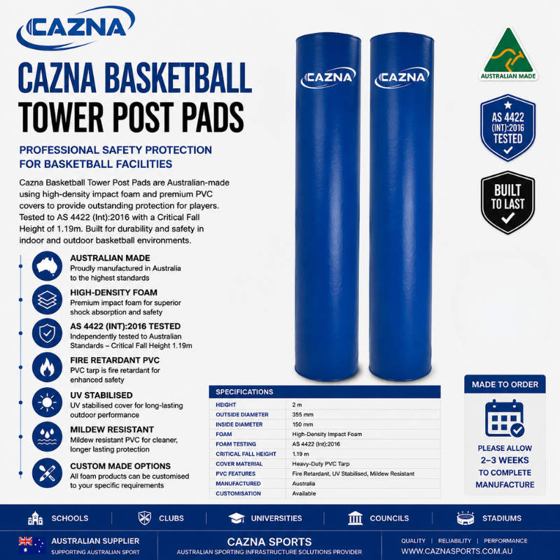 Cazna Basketball Tower Post Pads