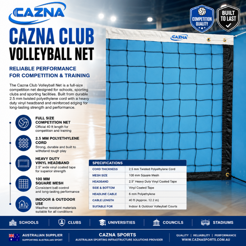 Cazna Club Volleyball Net