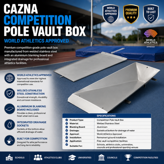 Cazna Competition Pole Vault Box