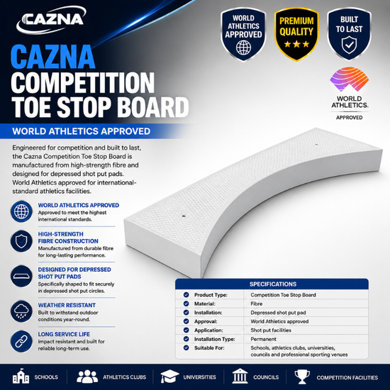 Cazna Competition Toe Stop Board